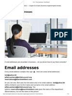 Unit 1 - Email Addresses - LearnEnglish