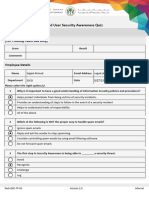 DeG-GRC-TP-05 Security Awareness Assessment Quiz - English - 1