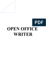 Open Office Writer