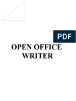 Combined Open Office Writer