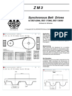 Synchronous Belt Drives: To ISO 5296, ISO 17396, ISO 13050