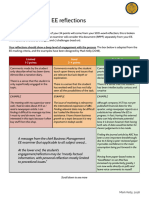 How To Ace Your EE Reflections