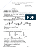 Science Class X Sample Paper Test 05 For Board Exam 2024 Answers 1