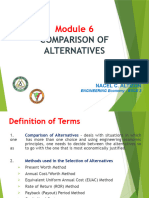 Engineering Economy Module 6