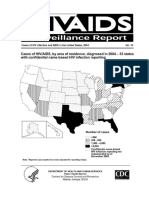 CDC Hiv Surveillance Report 2004 Vol 16