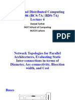 Lecture 4 Network Topologies For Parallel Architecture