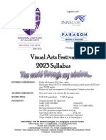 Visual Arts Syllabus 2023