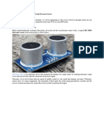 IoT Based Water Level Indicator Using Ultrasonic Sensor