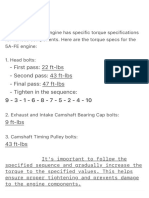 5afe Torque Specs