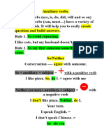 Auxiliary Verbs