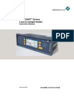 Loss-In-weight Feeder - Intecont Tersus