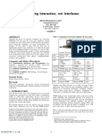 Beaudouin-Lafon, Michel (2004) - Designing Interaction, Not Interfaces. in Proceedings of The Working Conference On Advanced Visual Interfaces (Pp.