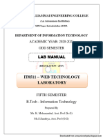 01 IT8511-Web Technology Lab Manual Valliammai