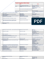 Fusion Inventory Work Sheet