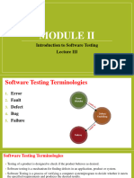 9-Introduction To Software Testing - Failure, Error, Fault, Defect, Bug-09-08-2023