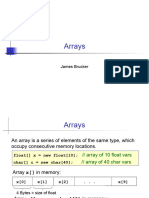 Arrays 1D, 2D