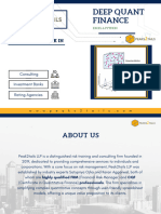 Deep Quant Finance Brochure