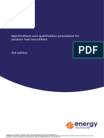 EI 1590 Specifications and Qualification Procedures For Aviation Fuel Microfilters130515015011