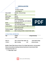 PDF CV