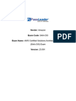 PassLeader - aws.SAA C03.Dumps.644.Q As