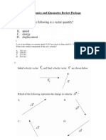 Dynamics and Kinematics Review Package