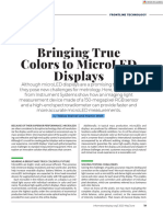 Information DisplayMicroLED Displays