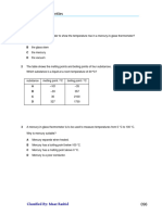 4.0 - Thermal Physics - MCQS