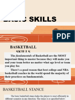 Basic Skills in Basketball1