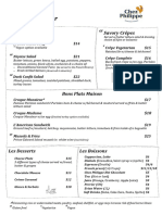 ChezPhilippe Menu 07-22-2022