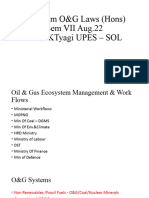 PPT's - Upstream Oil & Gas Laws SEM IX Aug 22