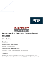 Lab Instructions Implementing Common Protocols and Services