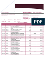 Suraj Kumar: Transaction Details