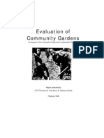 Evaluation of Community Gardens: University of Wisconsin