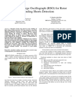 Recurrent Surge Oscillograph (RSO) For Rotor Winding Shorts Detection