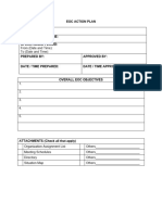 Module 7 - EOC Action Plan Template