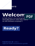 Nokia8 ROM Installation Guide V2.0