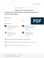 Thermal Deformation of Concrete Dams: Justification, Clarification and Improvement of Statistical Analysis