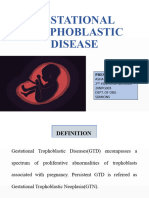 Gestational Trophoblastic Diseases