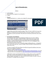 Streame From Winamp To Dreambox