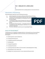 Chapter-5 - Therapeutic Approaches