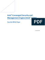 Intel Csme Security