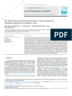 The Effect of Green Competencies and Values On Carbon - 2024 - Cleaner and Resp