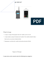 Scope Resolution