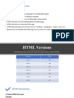 HTML Intro