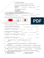 Math 7first Quarter Reviewer