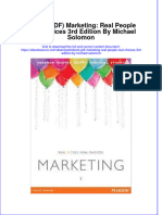 Ebook Ebook PDF Marketing Real People Real Choices 3Rd Edition by Michael Solomon All Chapter PDF Docx Kindle