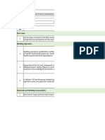 Production Welding Check List - Overlay - (Updated)