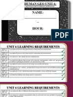 6.9 Urban Data - Digital Interactive Notebook