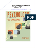 Ebook Psychology in Modules 11Th Edition Ebook PDF All Chapter PDF Docx Kindle