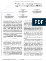 Water Quality Control and Monitoring Systems in VANAME Shrimp Ponds Using The Fuzzy Method